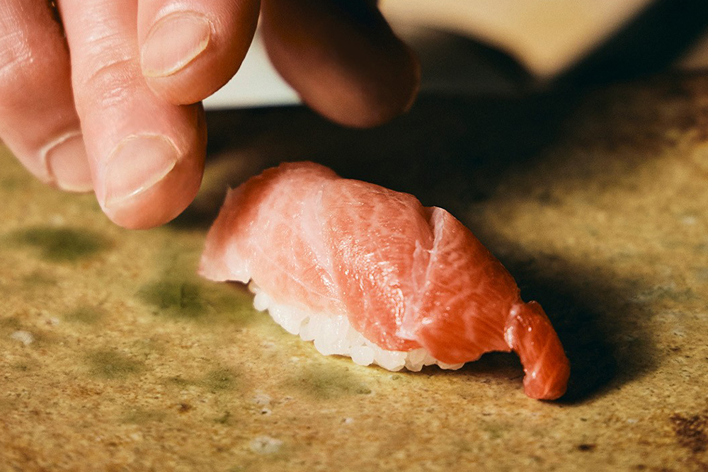 銀座久兵衛の鮨